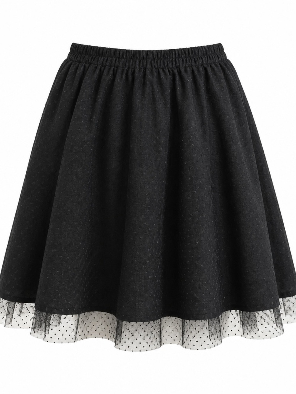 Coach Black Tutu Skirt in Polka Dot Tulle NWOT